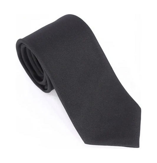 Corbata Negra Guardia de Seguridad