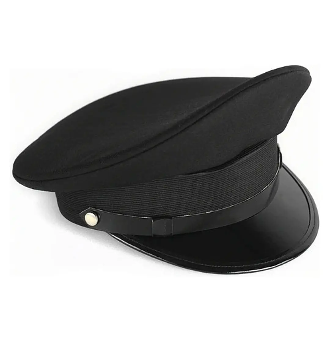 Gorra Profesional para Guardia de Seguridad - Ajustable y Duradera