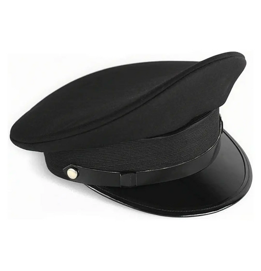 Gorra Profesional para Guardia de Seguridad - Ajustable y Duradera