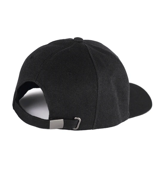 Jockey Corporativo Negro | Gabardina Acrílica UV + Resistencia Industrial