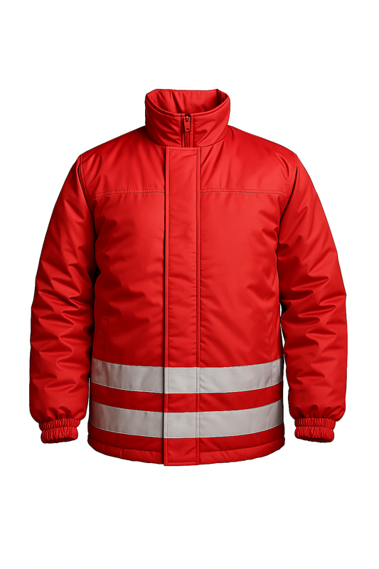 Parka de Guardia de Seguridad -incluye Reflectante y Bordado