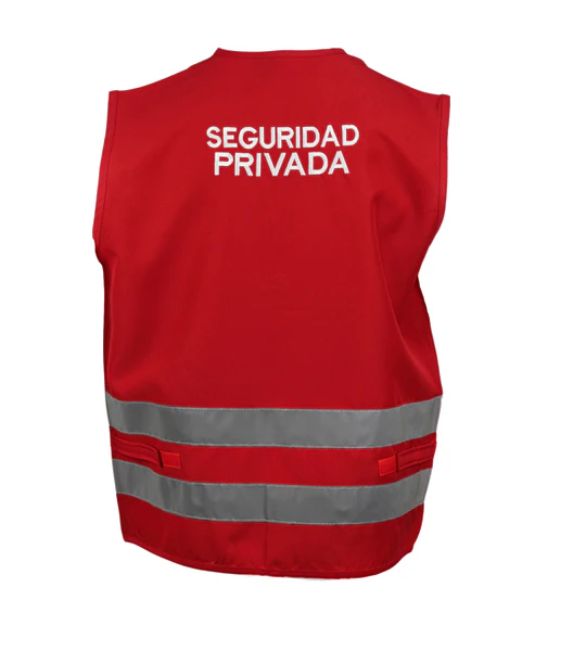 Chaleco Geólogo Profesional para Guardias Bistrech Rojo | Decreto 867