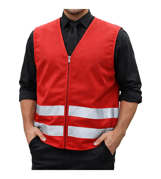 Chaleco Geólogo Profesional para Guardias Bistrech Rojo | Decreto 867