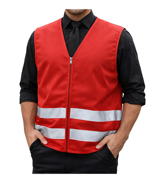 Chaleco Geólogo Profesional para Guardias Bistrech Rojo | Decreto 867