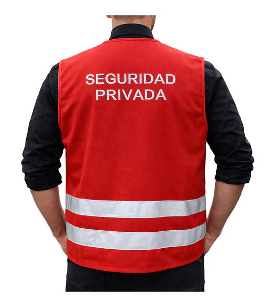 Chaleco Geólogo Profesional para Guardias Bistrech Rojo | Decreto 867
